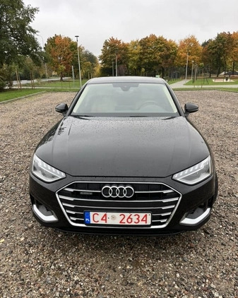 Audi A4 cena 139800 przebieg: 8000, rok produkcji 2022 z Gdańsk małe 106